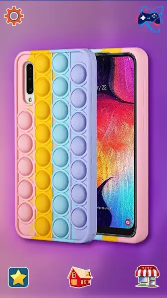 Play Pop it Fidget: ASMR Antistress as an online game Pop it Fidget: ASMR Antistress with UptoPlay