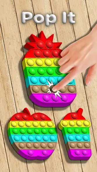Play Pop it Fidget Toys Games 3D  and enjoy Pop it Fidget Toys Games 3D with UptoPlay