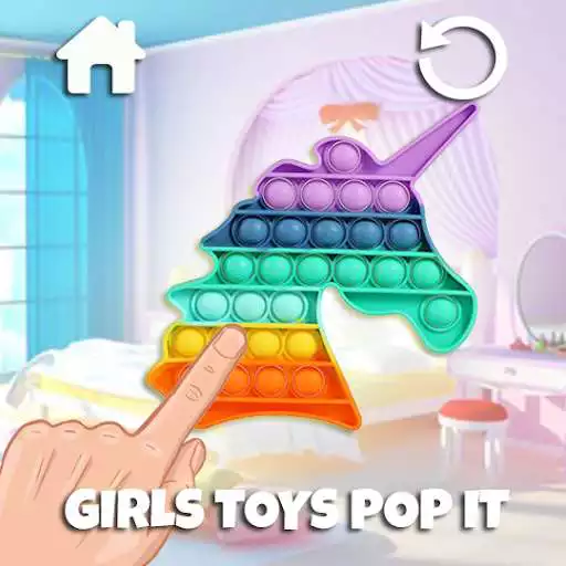 Play Pop it girls toy: Unicorn pop it game  and enjoy Pop it girls toy: Unicorn pop it game with UptoPlay