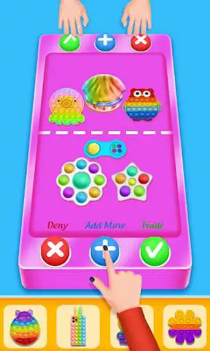 Play Pop it Trading-  Fidget Games as an online game Pop it Trading-  Fidget Games with UptoPlay