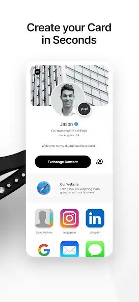 Play Popl - Digital Business Card as an online game Popl - Digital Business Card with UptoPlay
