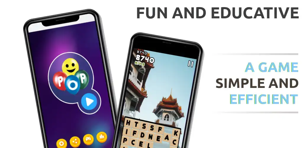 Play Pop Letter  and enjoy Pop Letter with UptoPlay