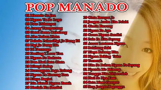 Play Pop Manado Mp3 Offline  and enjoy Pop Manado Mp3 Offline with UptoPlay