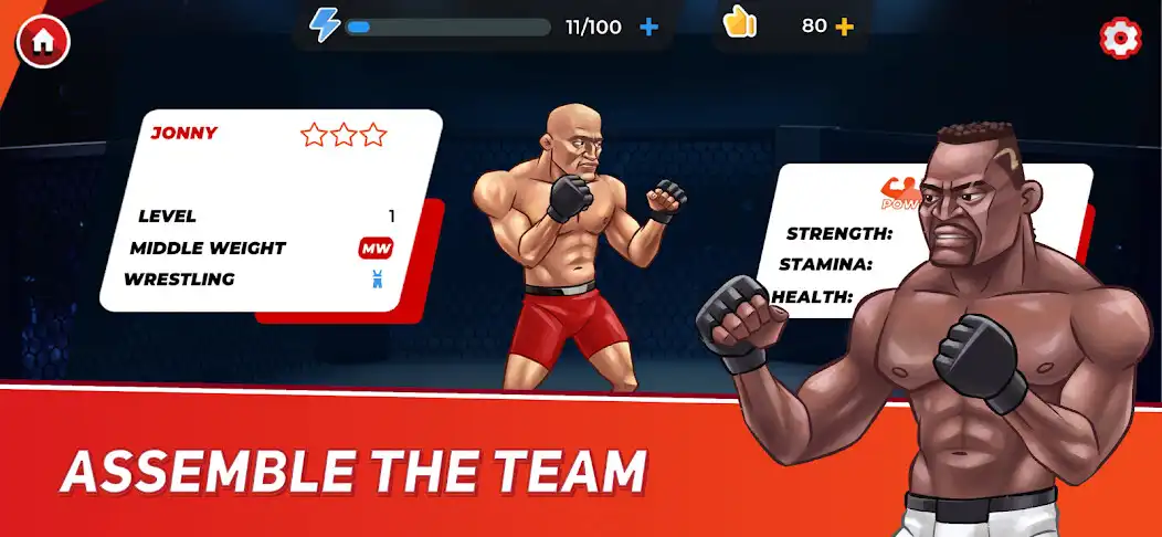 Play POP MMA Fighting game  and enjoy POP MMA Fighting game with UptoPlay