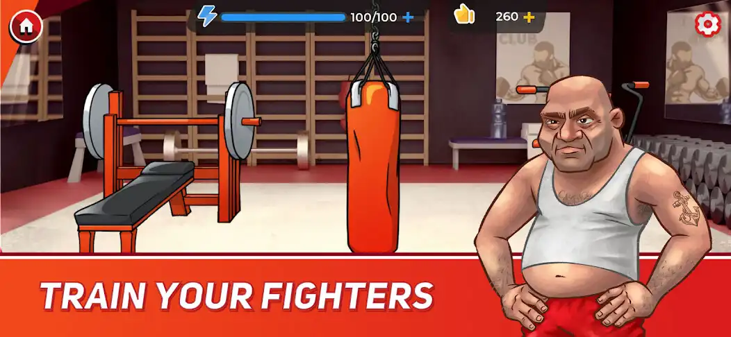 Play POP MMA Fighting game as an online game POP MMA Fighting game with UptoPlay