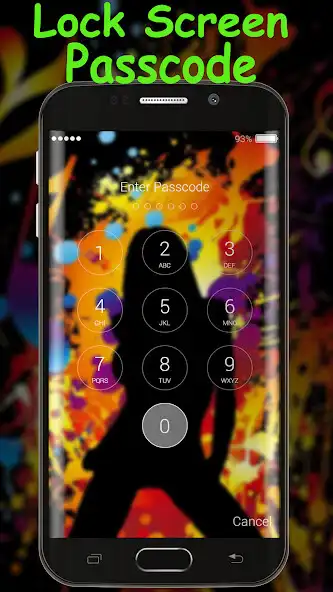 Play Pop Music Lock Screen as an online game Pop Music Lock Screen with UptoPlay