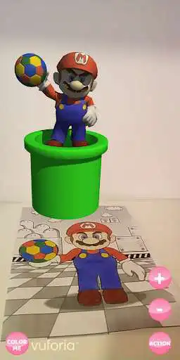 Play Popo Live Coloring AR as an online game Popo Live Coloring AR with UptoPlay