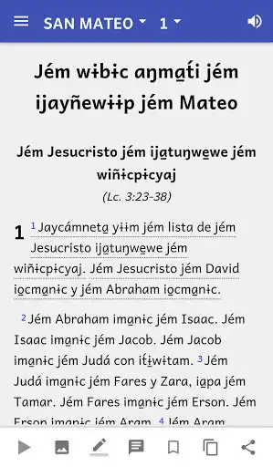 Play Popoluca de la Sierra (Santa Biblia) as an online game Popoluca de la Sierra (Santa Biblia) with UptoPlay