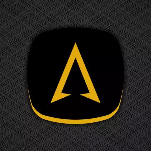 Play Popped Yellow On Black Icons APK Play Popped Yellow On Black Icons APK