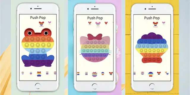 Play Popphago, Fidget Toy Game as an online game Popphago, Fidget Toy Game with UptoPlay