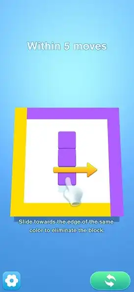 Play Popping Color Square as an online game Popping Color Square with UptoPlay