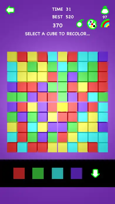 Play Popping Cubes as an online game Popping Cubes with UptoPlay