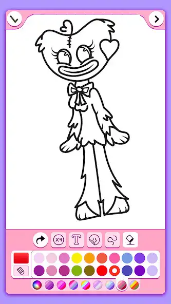 Play Poppy Coloring Killy Playtime as an online game Poppy Coloring Killy Playtime with UptoPlay