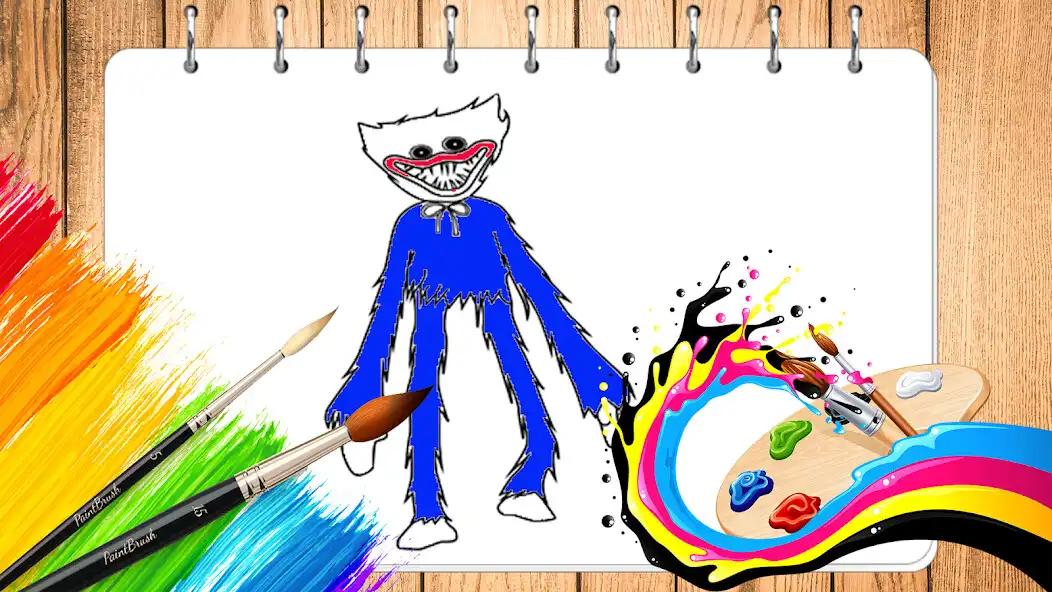 Play Poppy Coloring Play Time as an online game Poppy Coloring Play Time with UptoPlay