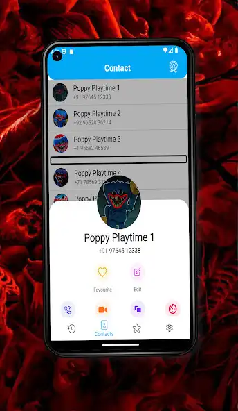Play Poppy Fake Video Call as an online game Poppy Fake Video Call with UptoPlay