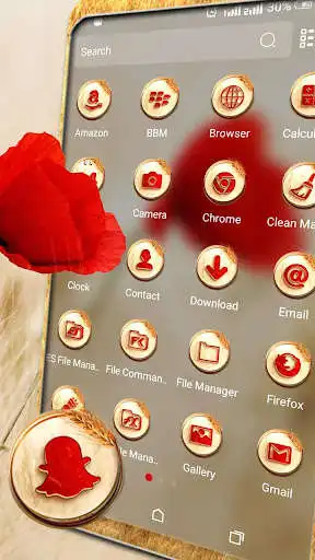 Play Poppy Flower Launcher Theme as an online game Poppy Flower Launcher Theme with UptoPlay