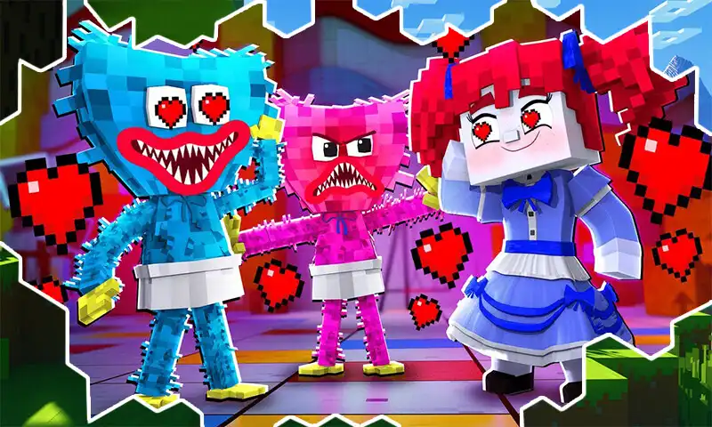 Play Poppy Playtime Mod 2 for MCPE  and enjoy Poppy Playtime Mod 2 for MCPE with UptoPlay