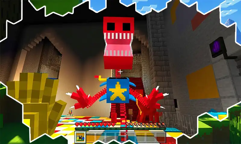 Play Poppy Playtime Mod 2 for MCPE as an online game Poppy Playtime Mod 2 for MCPE with UptoPlay