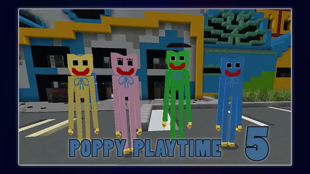 Play Poppy Playtime Mod 5 Minecraft  and enjoy Poppy Playtime Mod 5 Minecraft with UptoPlay