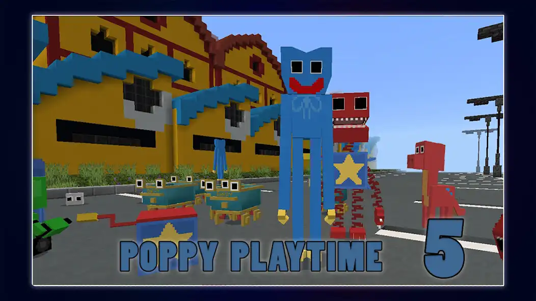 Play Poppy Playtime Mod 5 Minecraft as an online game Poppy Playtime Mod 5 Minecraft with UptoPlay