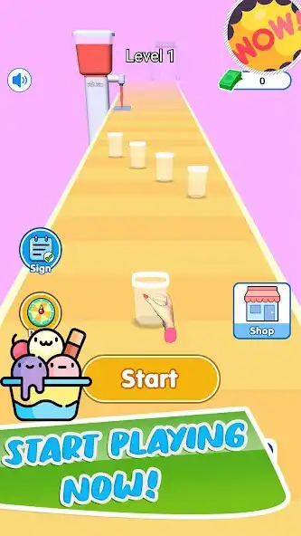 Play Popsicle Ice Cream Rush Stack as an online game Popsicle Ice Cream Rush Stack with UptoPlay