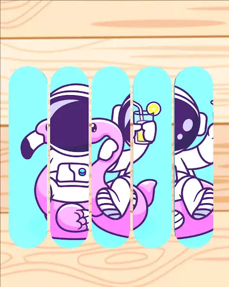 Play Popsicle Puzzle as an online game Popsicle Puzzle with UptoPlay