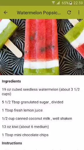 Play Popsicle recipes  and enjoy Popsicle recipes with UptoPlay
