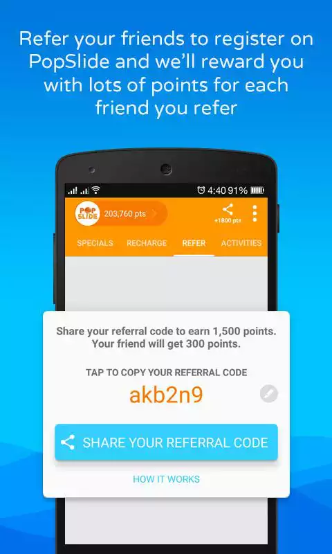 Play PopSlide:Earn Prepaid Recharge