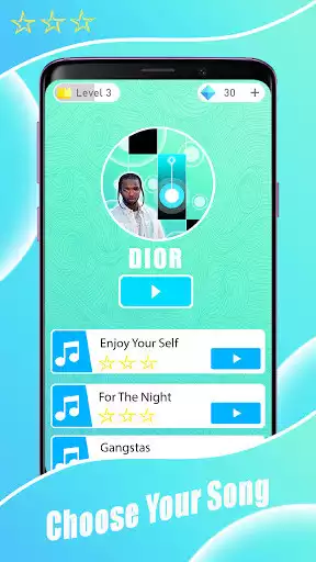 Play Pop Smoke Piano Tiles  and enjoy Pop Smoke Piano Tiles with UptoPlay