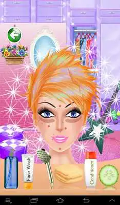 Play Pop Star Salon Christmas Games