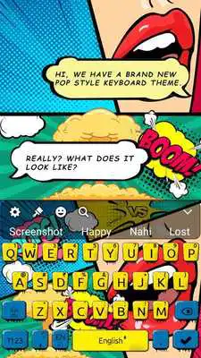 Play Pop Style Keyboard Theme