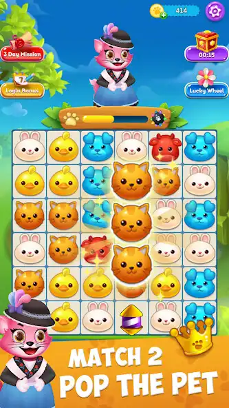 Play Pop the Pet as an online game Pop the Pet with UptoPlay