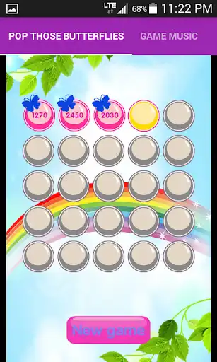 Play Pop Those Butterflies as an online game Pop Those Butterflies with UptoPlay