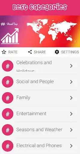 Play Popular HashTags for Instagram Likes & Followers as an online game Popular HashTags for Instagram Likes & Followers with UptoPlay