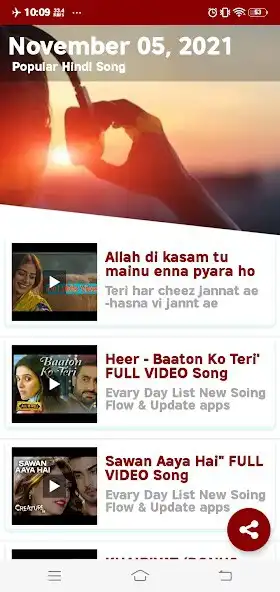 Play Popular Hindi Song 2022 as an online game Popular Hindi Song 2022 with UptoPlay