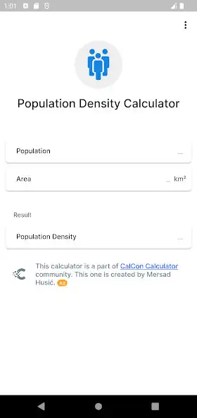 Play Population Density Calculator  and enjoy Population Density Calculator with UptoPlay