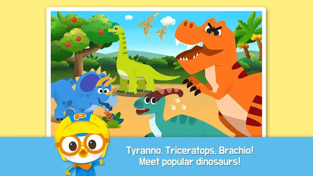 Play Pororo Dinosaur World Part1  and enjoy Pororo Dinosaur World Part1 with UptoPlay