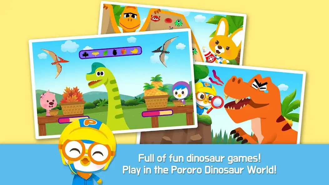 Play Pororo Dinosaur World Part1 as an online game Pororo Dinosaur World Part1 with UptoPlay