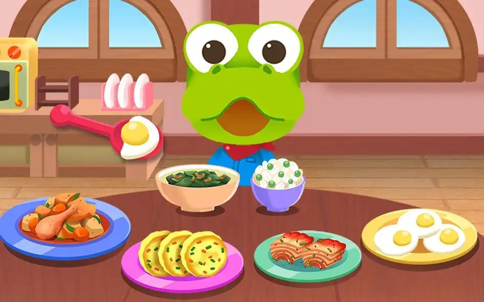 Play Pororo Eating Game - Kid Habit  and enjoy Pororo Eating Game - Kid Habit with UptoPlay