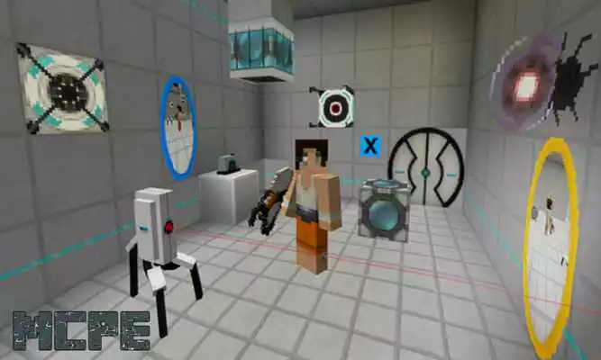 Play Portal 2 Mod for Minecraft PE