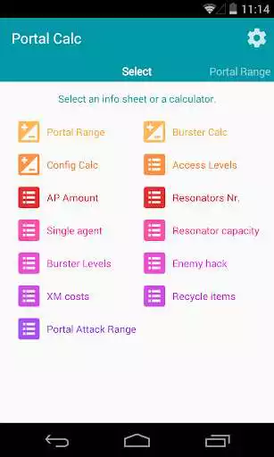 Play Portal Calc for Ingress  and enjoy Portal Calc for Ingress with UptoPlay