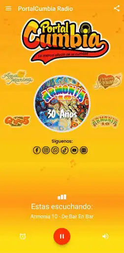 Play PortalCumbia Radio por Internet as an online game PortalCumbia Radio por Internet with UptoPlay