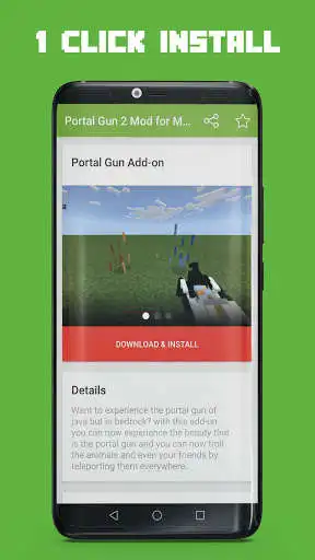 Play Portal Gun 2 Mod for MCPE  and enjoy Portal Gun 2 Mod for MCPE with UptoPlay