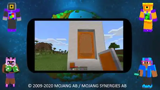 Play Portals Mod MCPE as an online game Portals Mod MCPE with UptoPlay