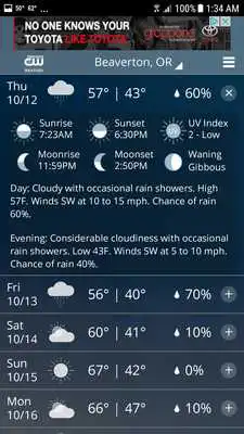Play Portlands CW32 Weather