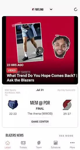 Play Portland Trail Blazers  and enjoy Portland Trail Blazers with UptoPlay