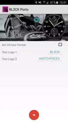 Play PORTO Watch Face