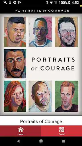 Play Portraits of Courage Exhibit as an online game Portraits of Courage Exhibit with UptoPlay