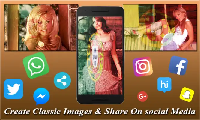 Play Portugal Flag Photo Editor
