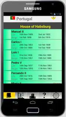 Play Portugal Monarchy and Stats